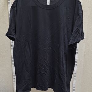 lululemon athletica Black Short Sleeve Crew Tee